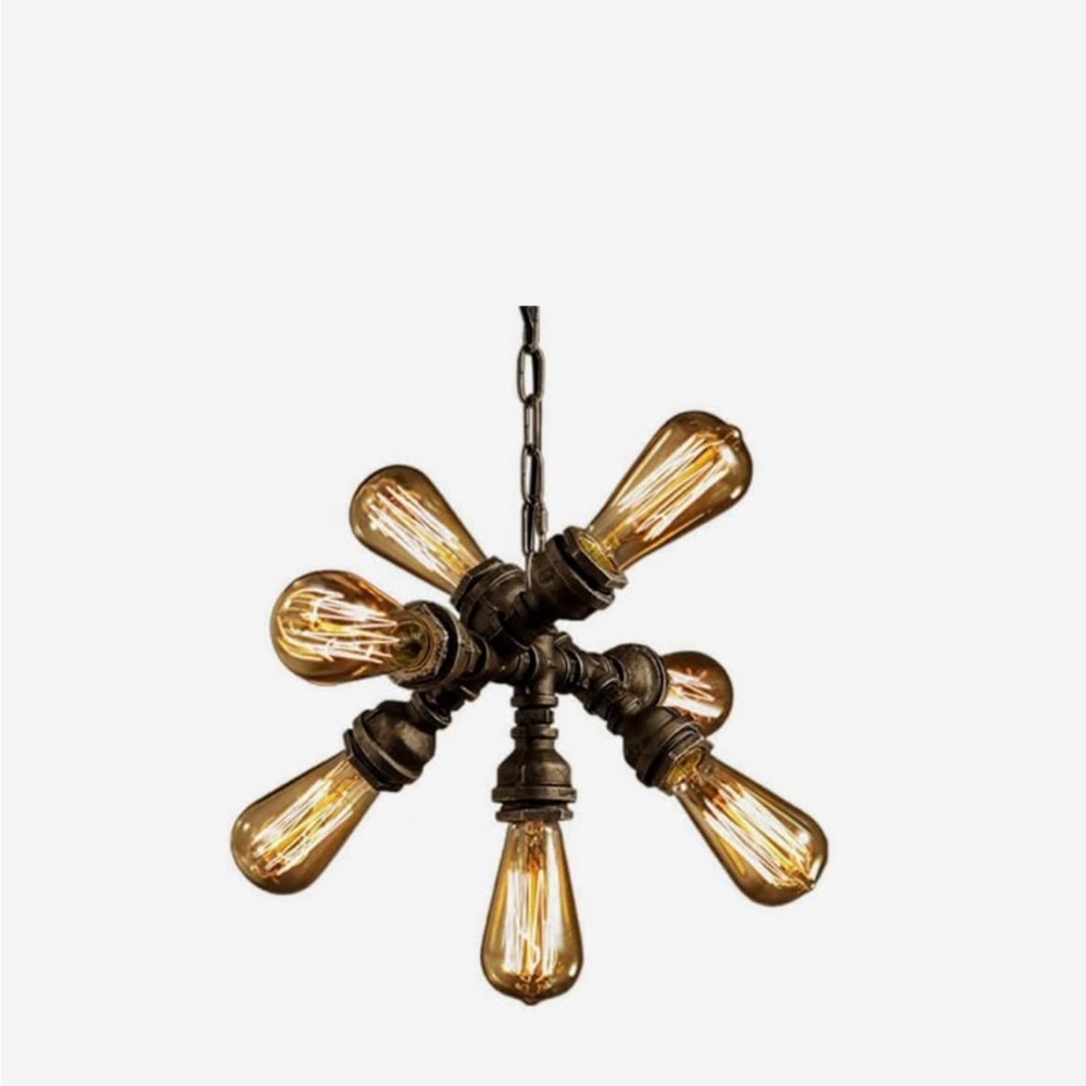 Steampunk light fixture- brand new!